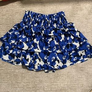 Love for humanity couture mini skirt